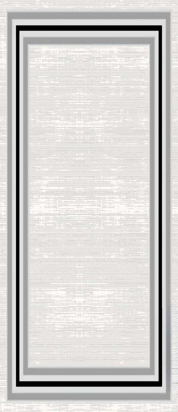 Carpet area rug short pile border ornament gray black hallway foyer rugs