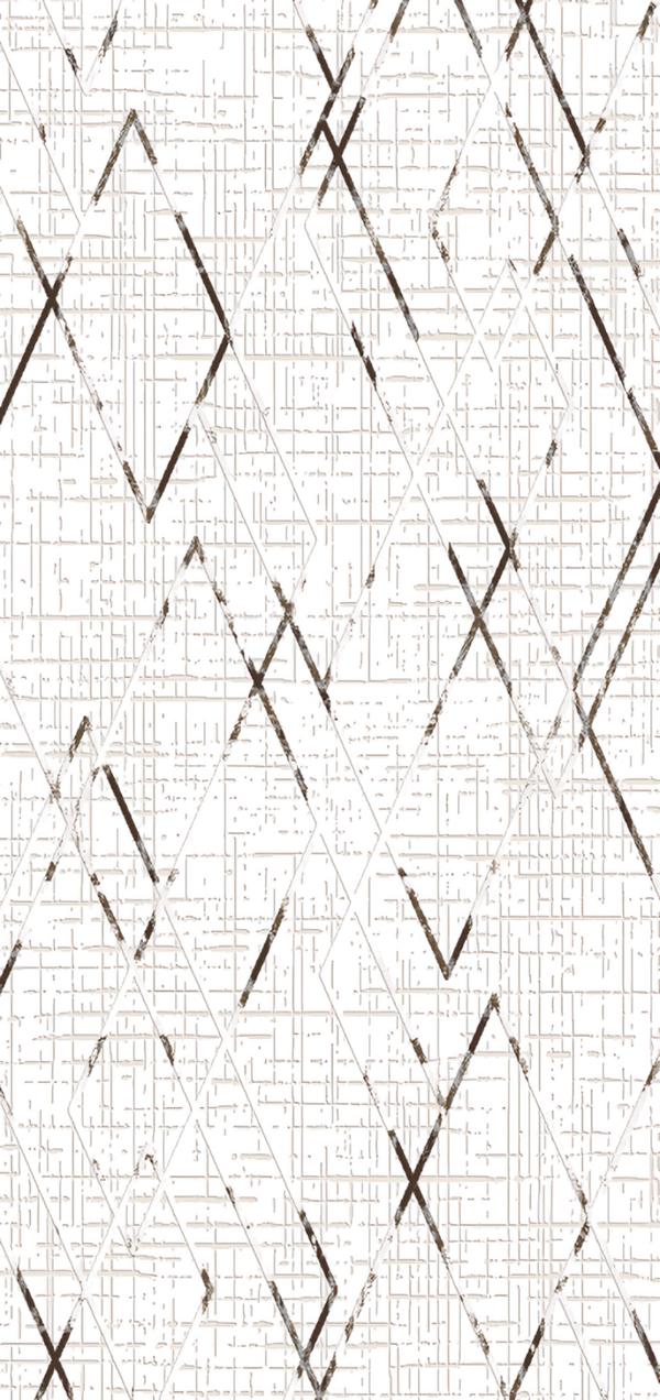 White Carpet Abstract Geometric Pattern Short Pile Silver Lines Rugs