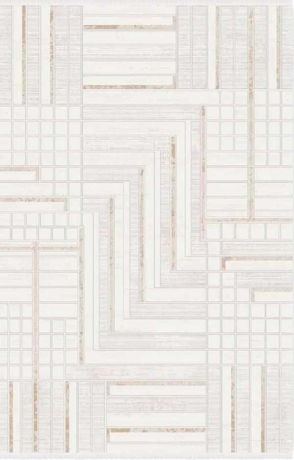 Synthetic carpet short pile flooring carpet geometric patterns brown