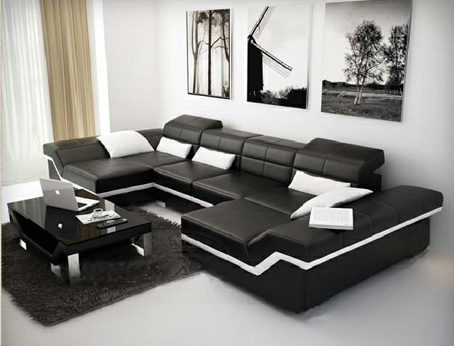 big couch leather set upholstery new leather sofa xxl sofa corner sofa living landscape!