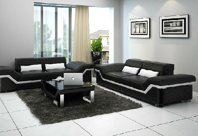 LEATHER SOFA BIG SOFA 3+3 DESIGN SOFA UPHOLSTERY LEATHER FURNITURE COUCH SOFA SET NEW