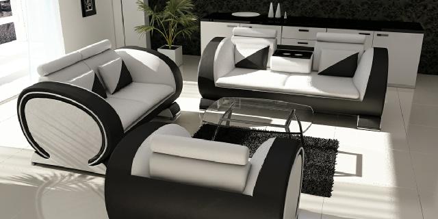 Sofa set couch upholstery leather set couches sofas 3+2+1 leather sofa sofa !!