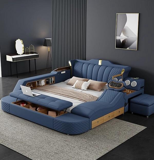 Multifunctional Beds Bed Sofa Function Bed Bedroom Double Bed All in One