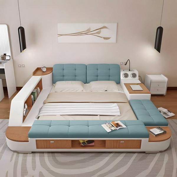 Multifunctional Beds Bed Bedroom All-in-One Functional Bed Sofa Double Bed