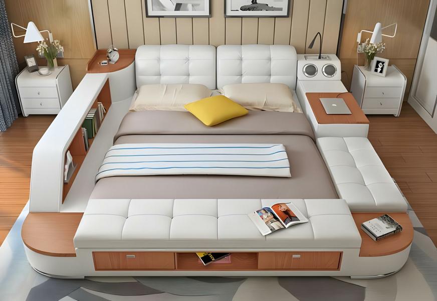 Multifunctional beds double bed bed bedroom All in One functional bed sofa