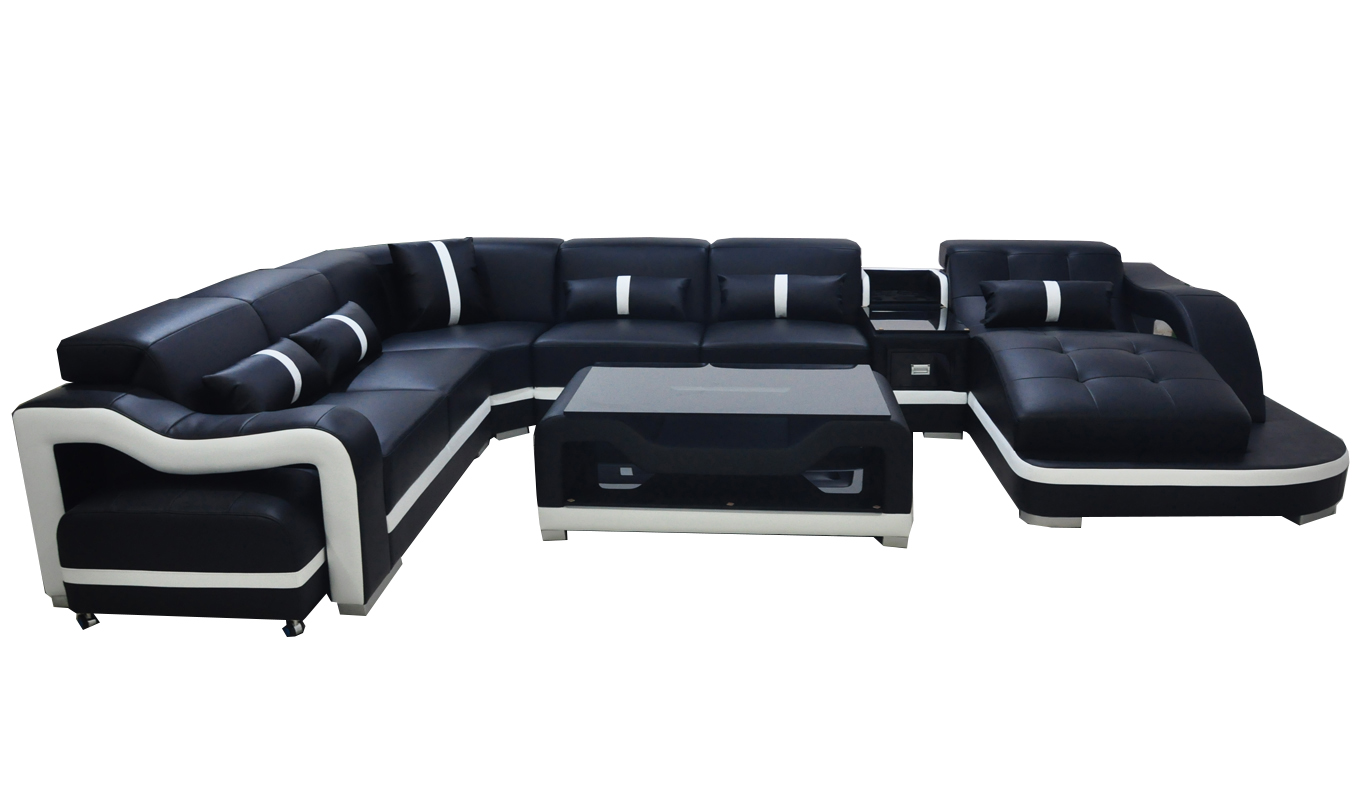 Corner Sofa Couch Upholstered Corner Set Leather Couches Living Room Landscape U-Shape Sofas