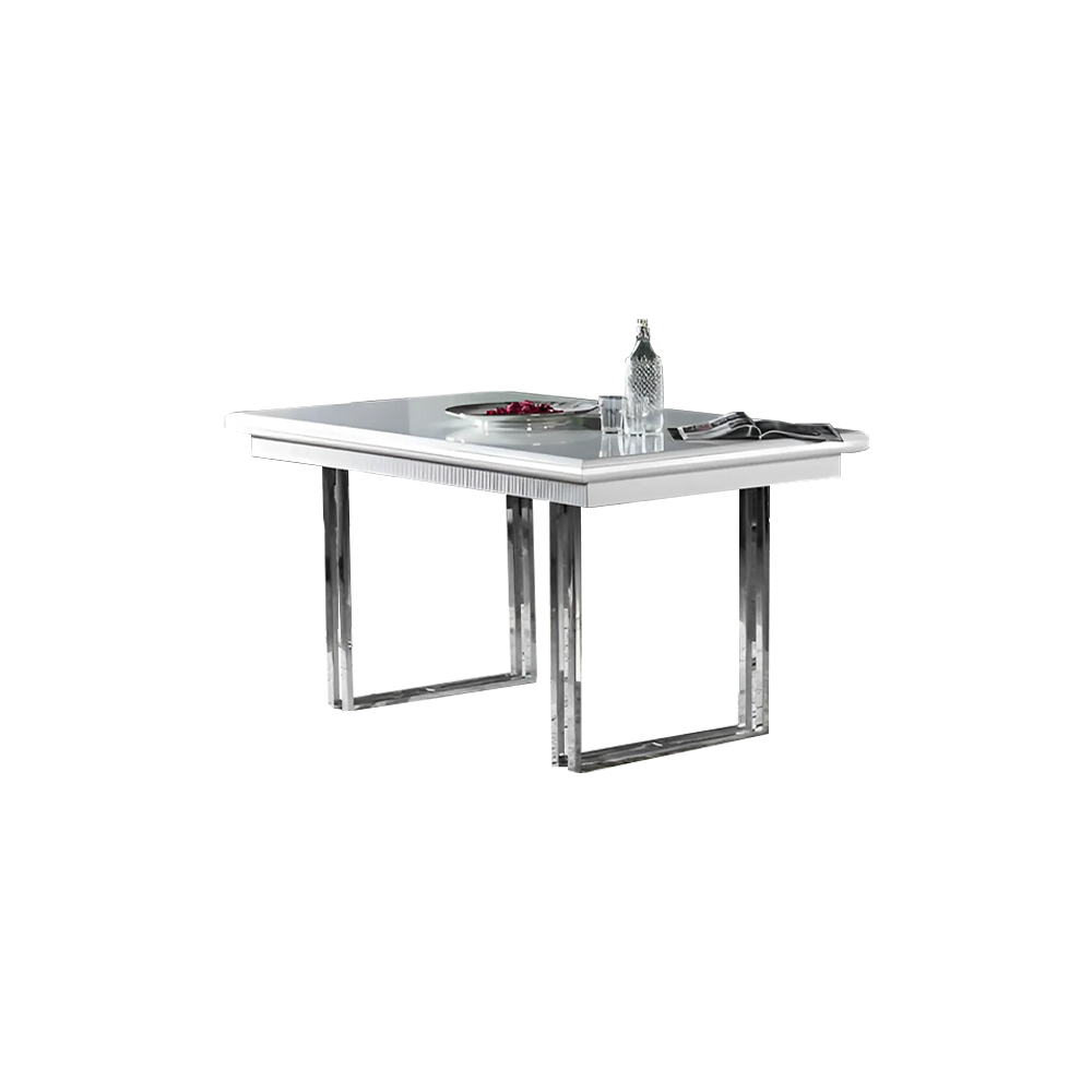 Luxury dining table dining table table metal white dining room modern