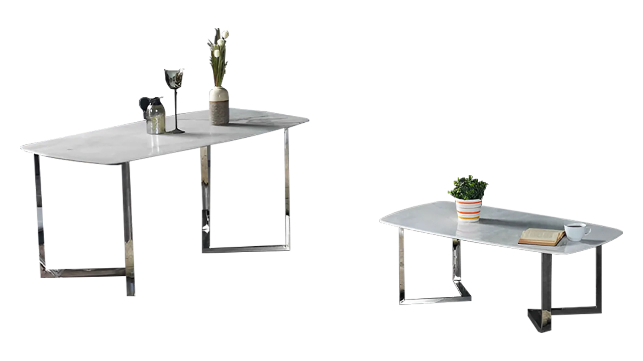 Dining set, dining table, coffee table, dining room table, dining area, table, marble white.