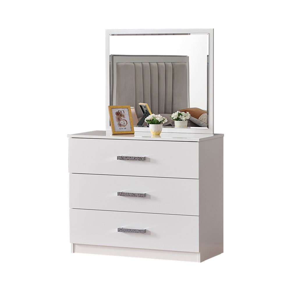 Cosmetic table dresser mirror makeup table white design dressing table