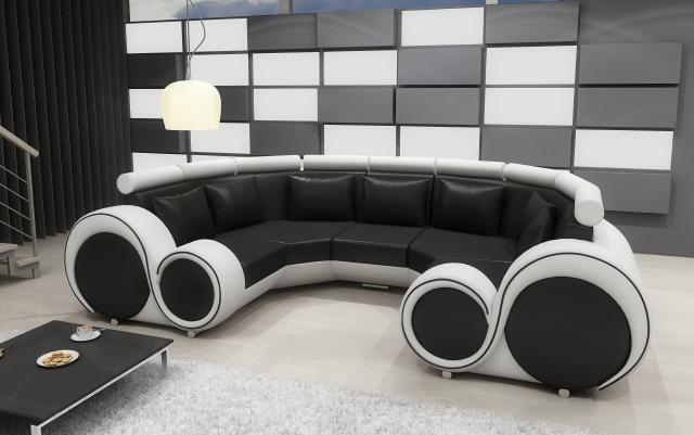 XXL living area design upholstered set corner sofa with USB big sofa new couch