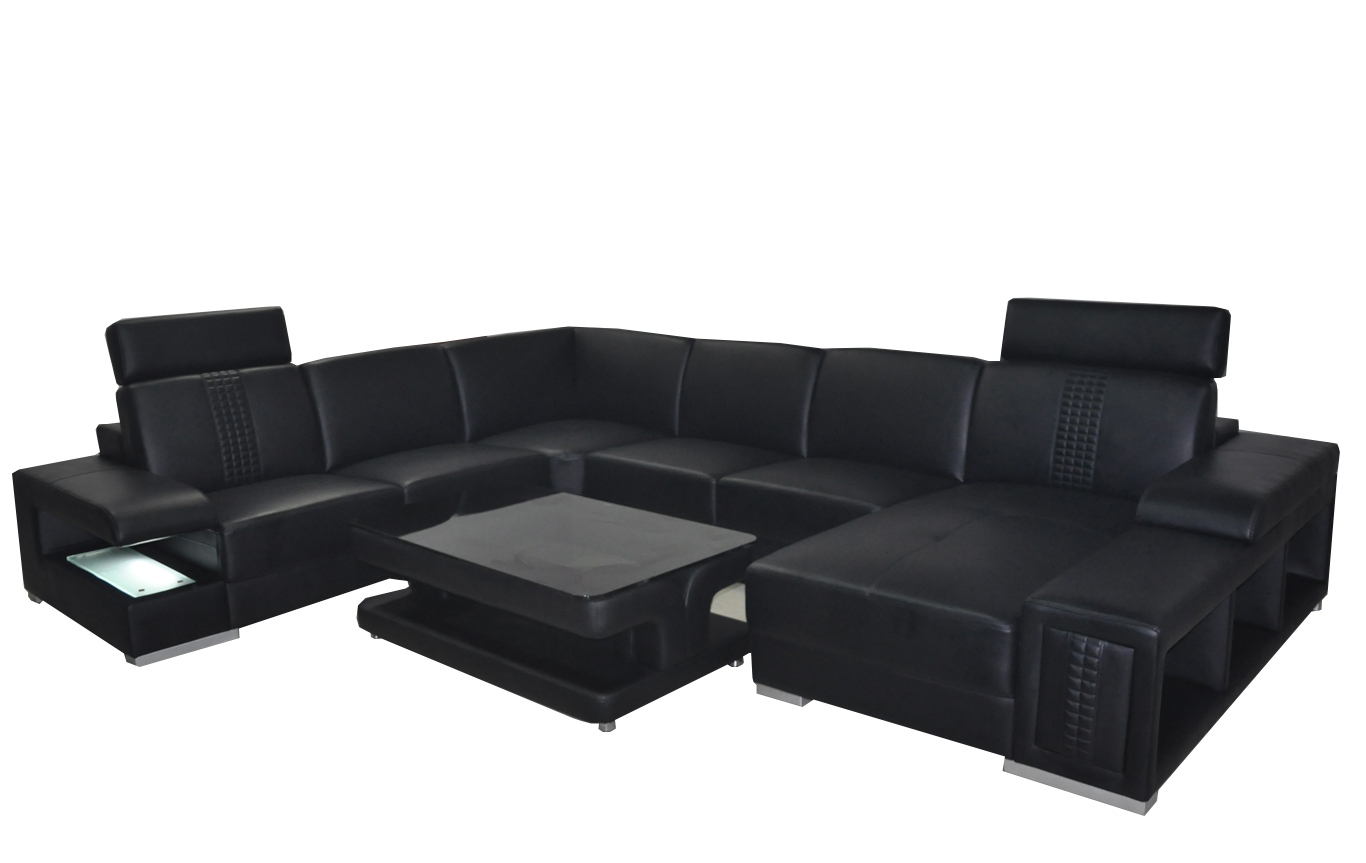 Corner sofa design upholstered corner set corner couch sofa living landscape couch table USB