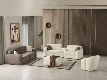 Sofa Set Sofa Suite Relax Lounge Upholstered Seating Group Sofa Couch 3-piece