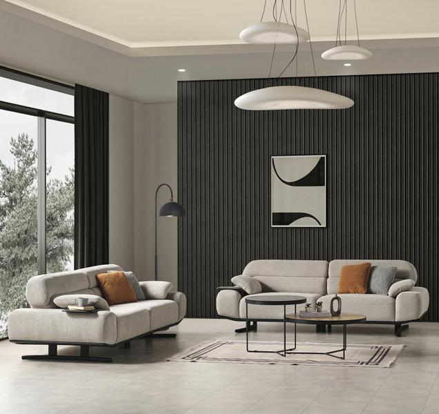 Living room sofa set 3+3 lounge sofa cushions seat cushions