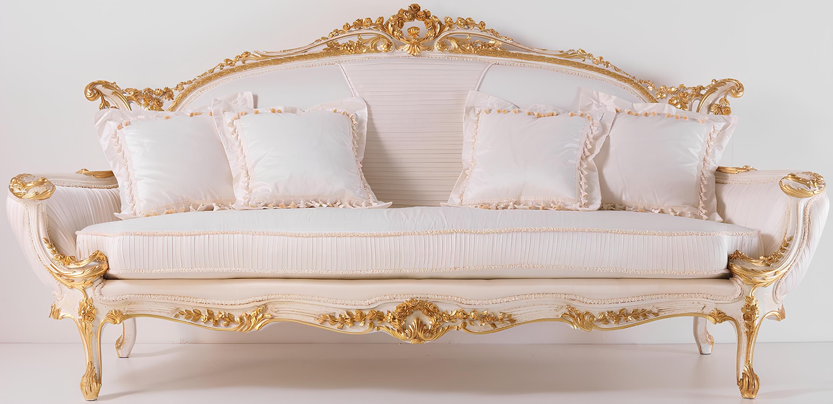 Chesterfield Sofa Upholstery Couch Triple 3-Seater Sofas Italian Furniture