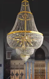 Pendant light chandelier lamp crystal lamp ceiling light lamps 100x245