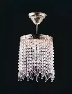 Chandelier ceiling lamp silver ceiling light crystal lamp