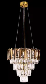 Chandelier Ceiling Light Luxury Gold Ceiling Lamp Crystal