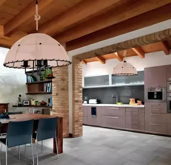 Ceiling lamp ceiling chandelier chandelier lamp beige modern rope