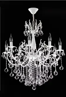 Luxury chandelier white chandelier ceiling lamp crystal lamp