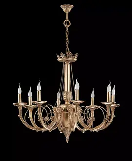 Chandelier Gold Lighting Lamps Living Room Luxury Ceiling Lights 95x125