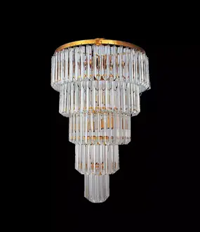 Ceiling lamp ceiling chandelier luxury gold chandelier crystal art