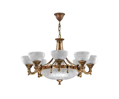 Ceiling lamp chandelier ceiling chandelier lamp crystal chandelier glass gold gray
