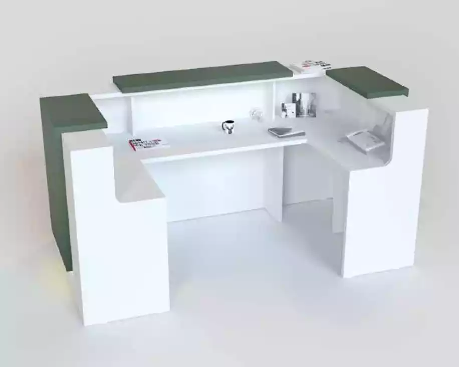 Reception desk hotel reception table furniture counter practice office