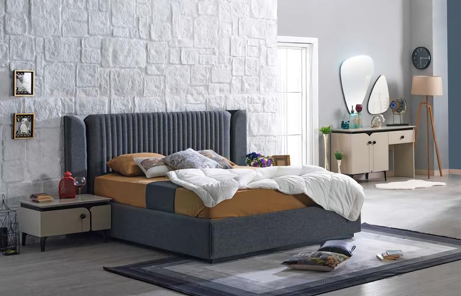 Complete bedroom 2x nightstand set bed dresser sets sleep 4-piece