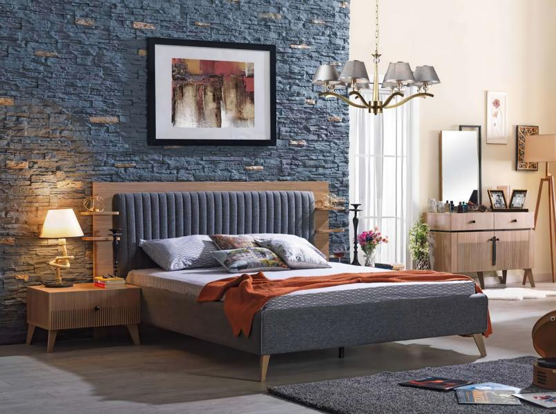 Complete bedroom 2x nightstand set bed dresser sets sleep 3-piece