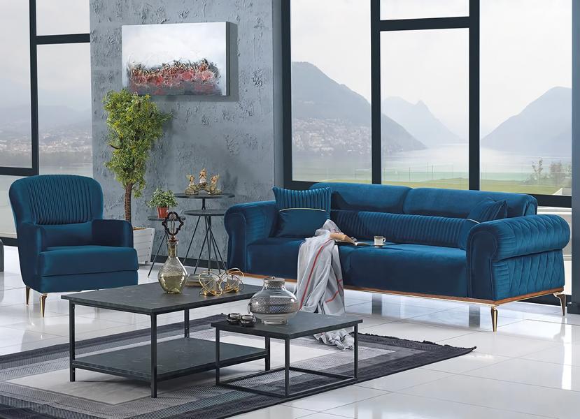 Sofa set living landscape couch sofa seating group upholstered furniture seating group 2-piece