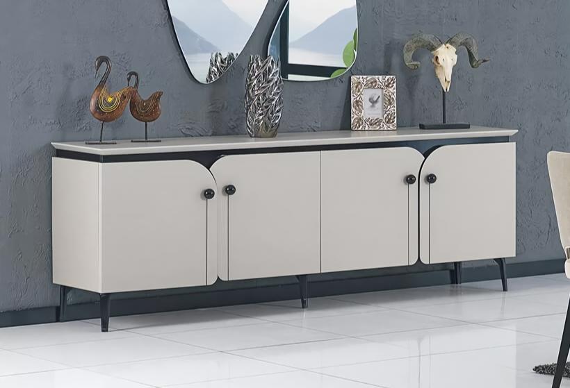 Sideboard cabinet dresser chests cabinets highboard cupboard shelf