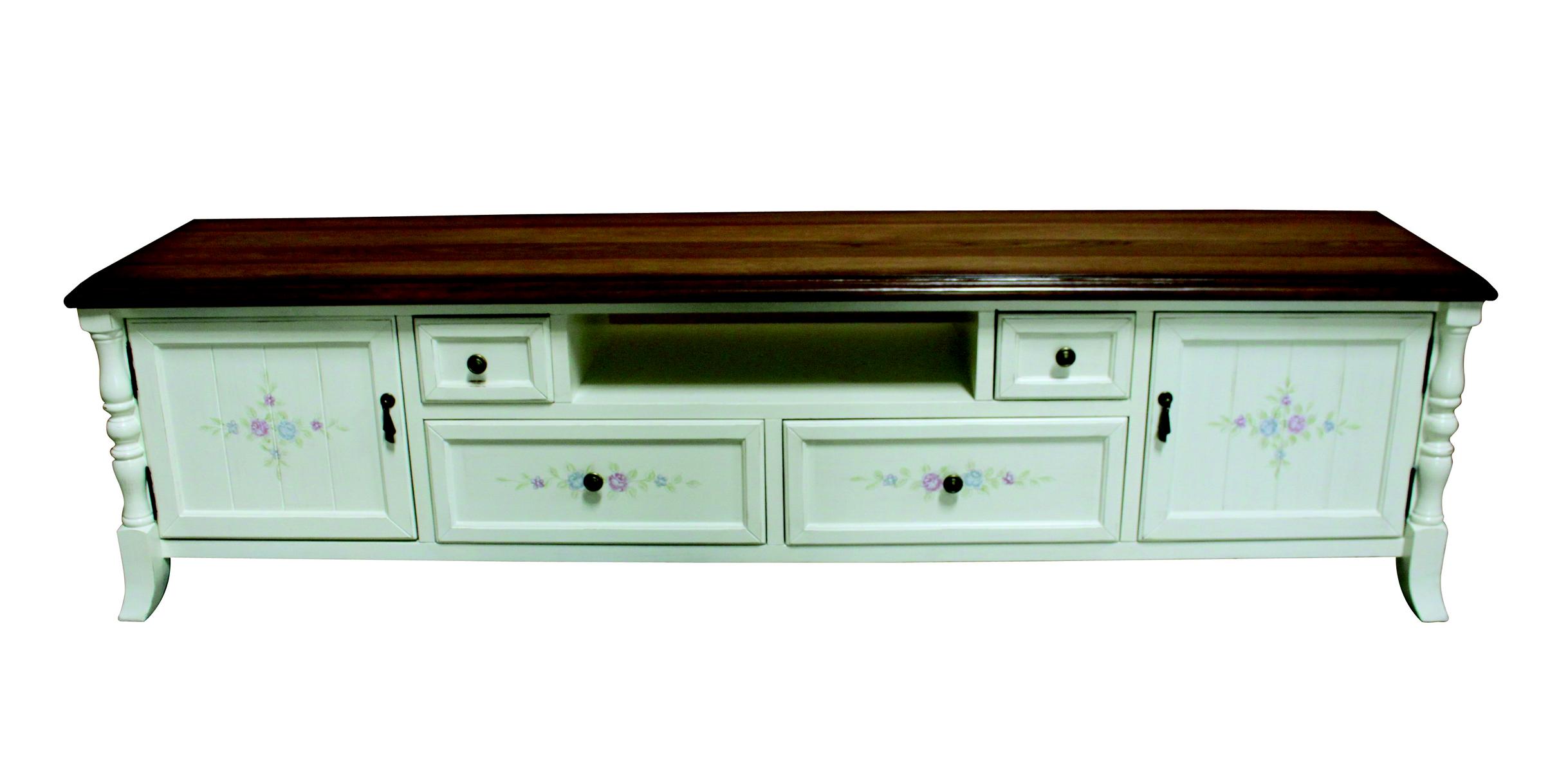 RTV sideboard country house style classic sideboards TV cabinet lowboard shelf new