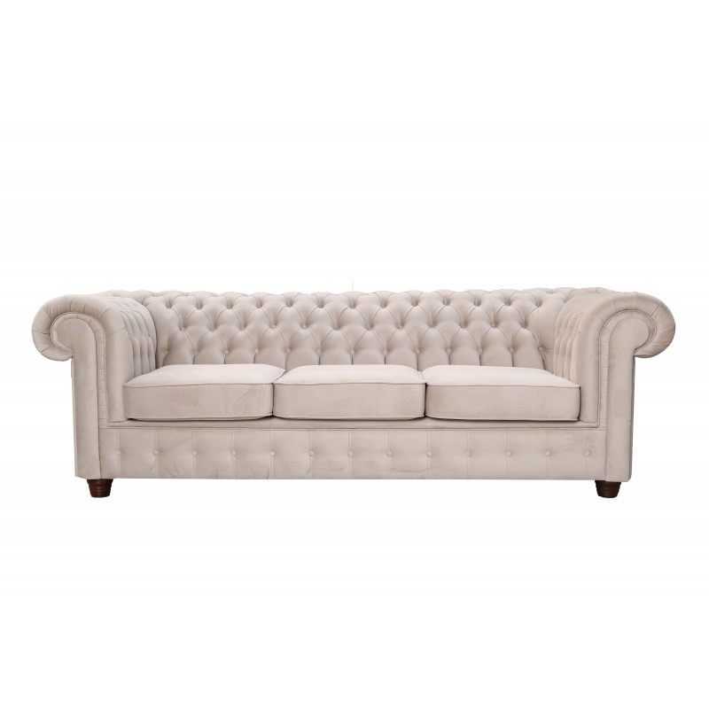 -Chesterfield Sofa set Sofa 3+1 Mello with bed function Couch upholstered Sofa New