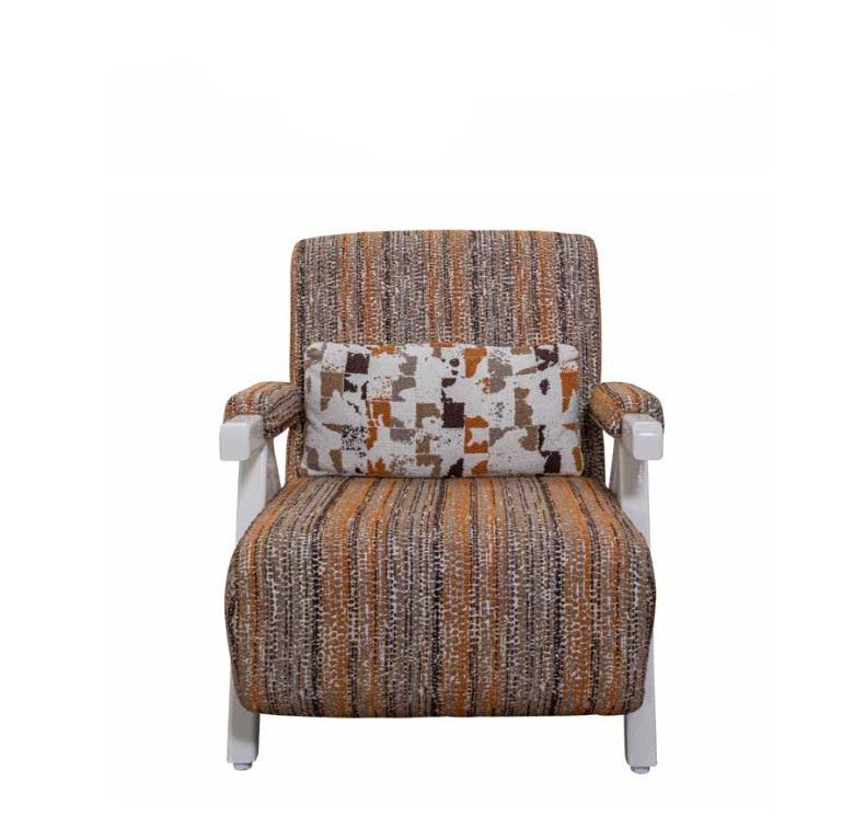 Multicolored armchair designer seat furniture luxurious upholstery single seat