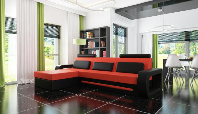 LEATHER SOFA CORNER SOFA SLEEPER SOFA LIVING ROOM LANDSCAPE LEATHER COUCH NEW LEATHER CORNER SOFA CORNER COUCH