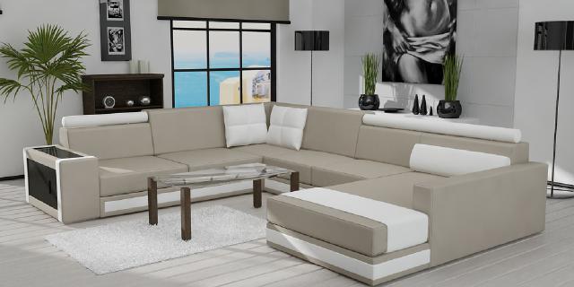 Sofa leather sofa sofas couches poster set design corner sofa living landscape couch