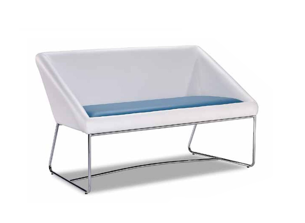 Waiting room bench waiting chair furniture relax design 2-seater couches lounge