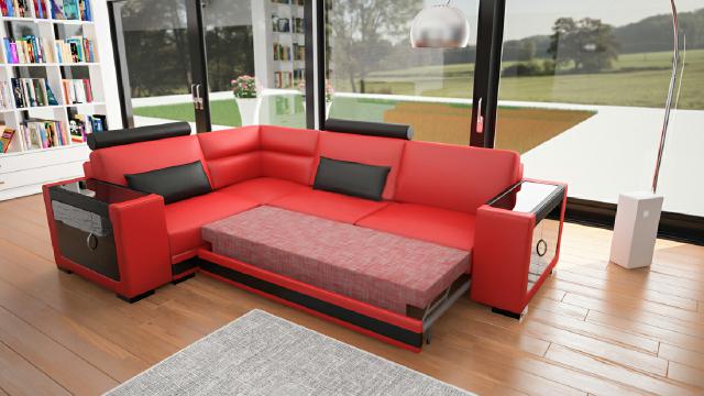 Sofa set upholstered corner leather sofas new designer living area corner sofa couch