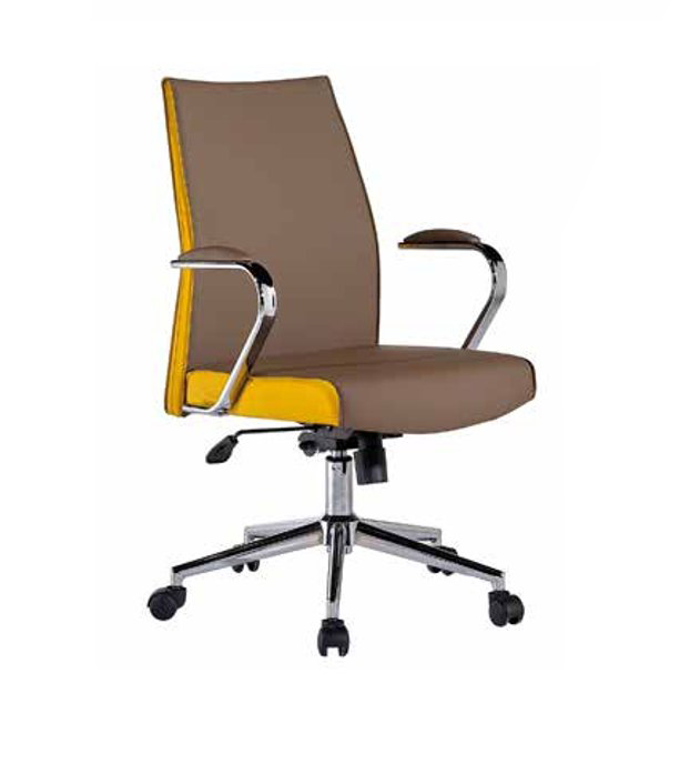 Armchair, work chair, office chair, living room, office armchair, study, brown furniture
