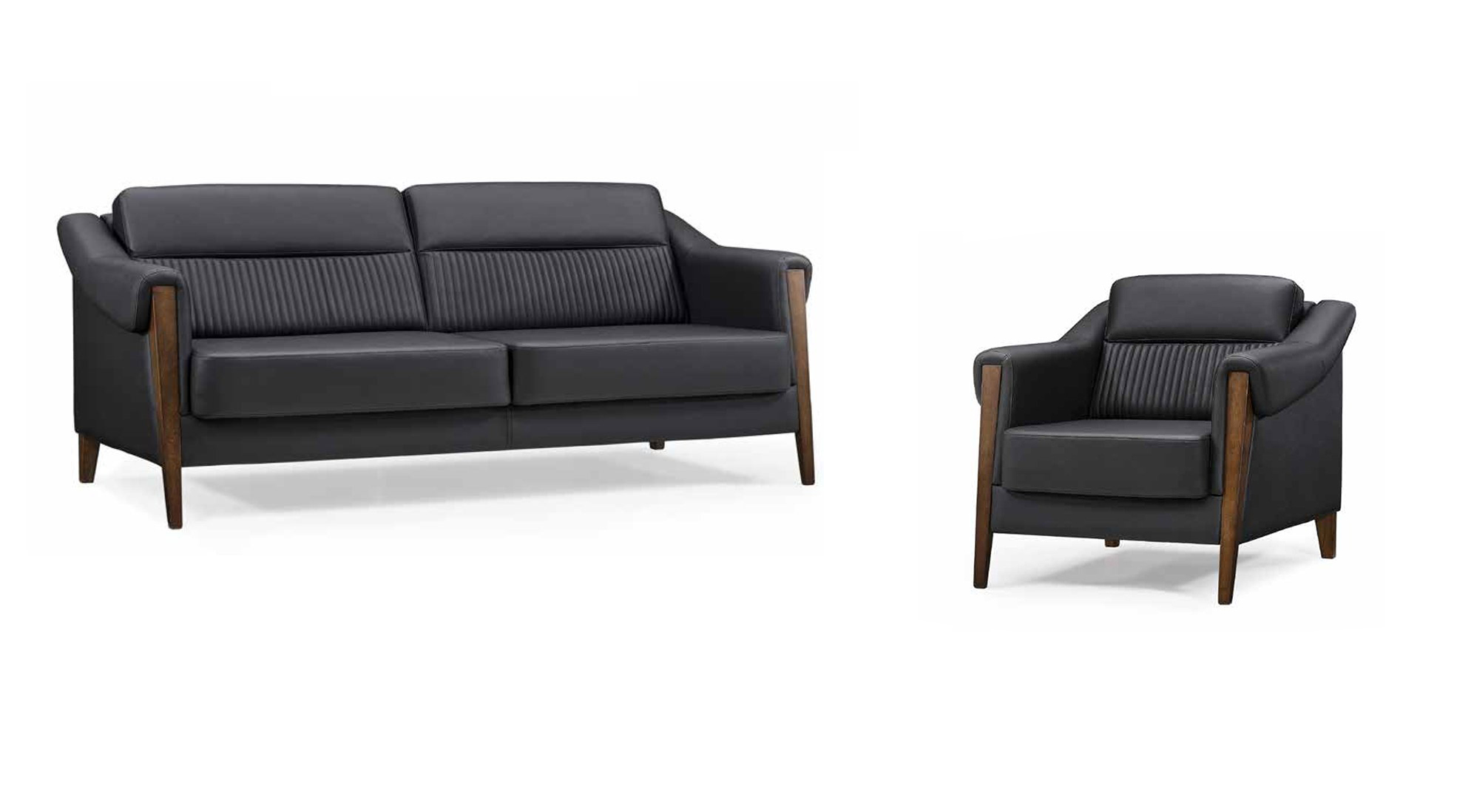 Living room sofa set 3 + 1 seat upholstered furniture 2 pcs modern furniture