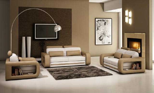 LEATHER SOFA LEATHER SEATER BED FUNCTION MADE IN EU UPHOLSTERED FURNITURE SOFA SET 3+2+1