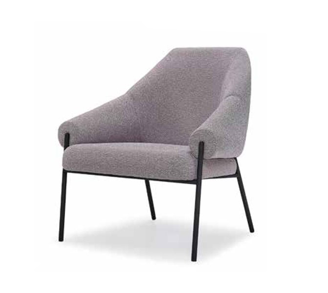 Recliner Armchair Sofa Upholstered Armchair Couch Lounge Office Hotel Club Gray