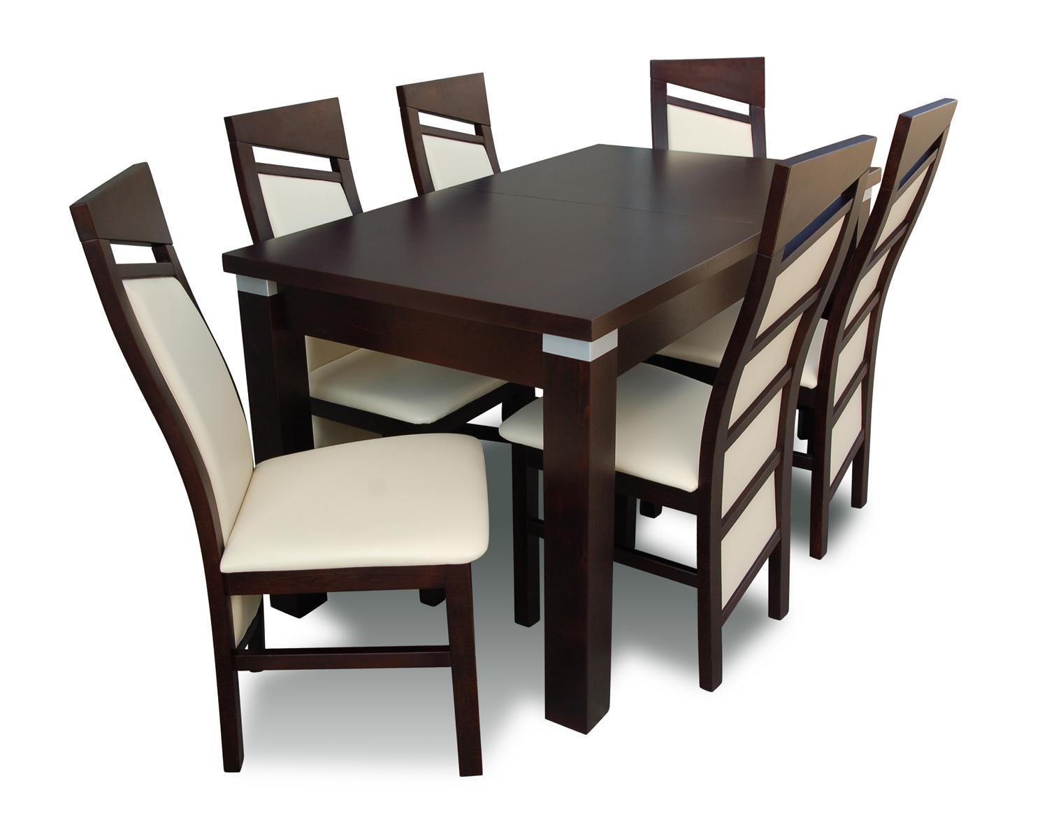 Dining set dining table 6 x chair set set suite table armchair dining group 7-piece.
