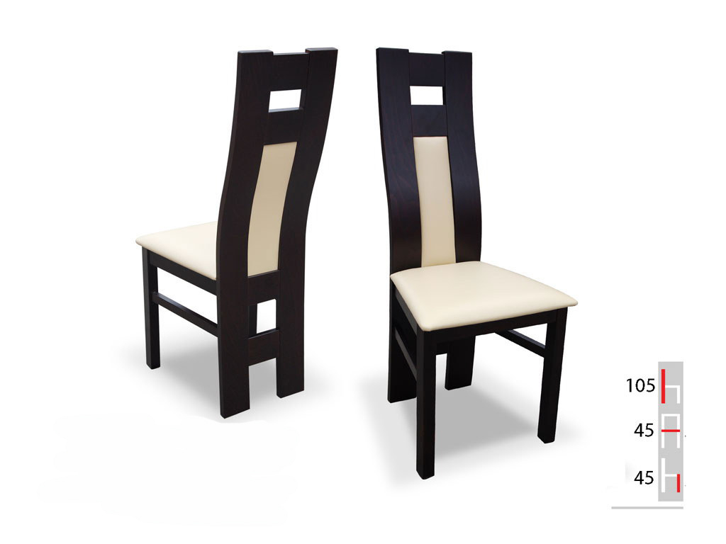 MASSIVE WOOD CHAIR DINING ROOM CHAIR DESIGNER LEATHER CHAIR CHAIRS DINING ROOM CHAIRS K41B