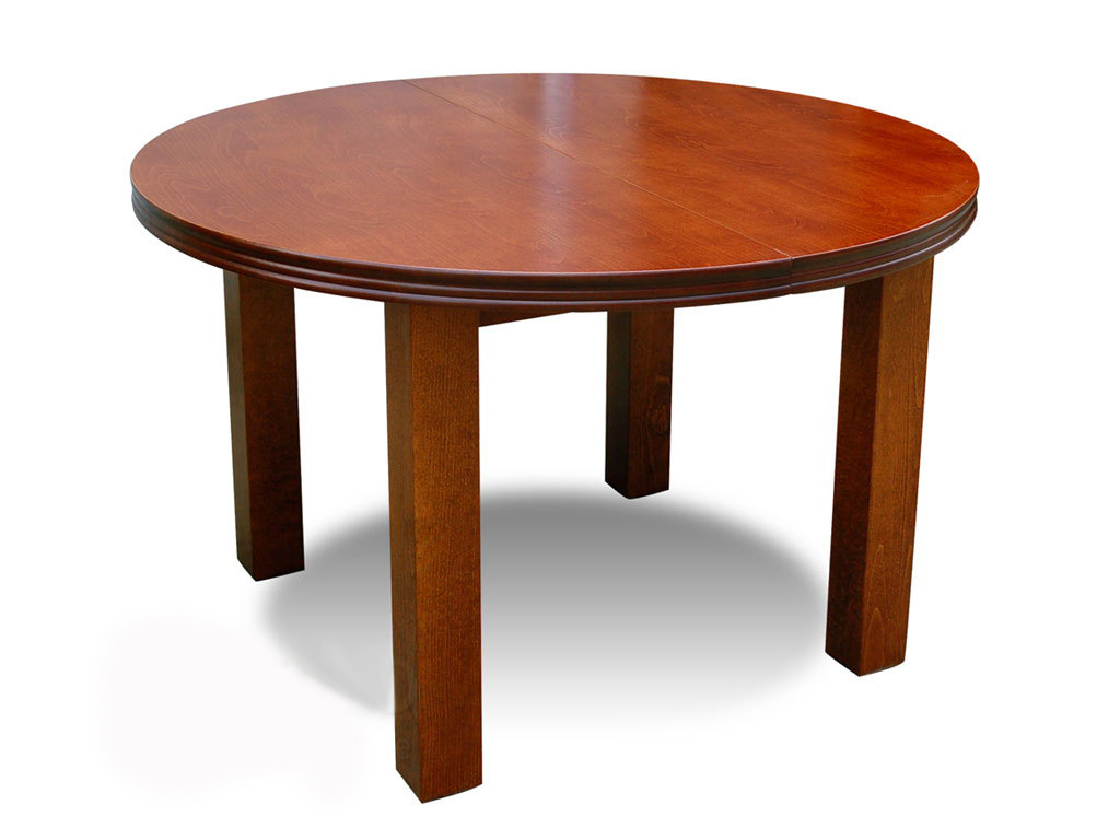 Table Dining table Wooden table XXL Conference table Radius 100+40