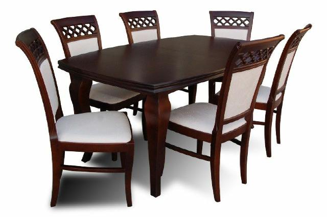 Dining table + 6 chairs dining room set dining group classic table new Z33
