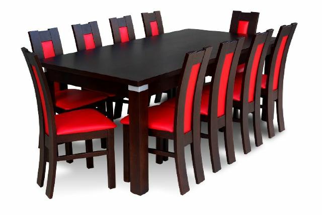 Dining table + 10x chairs dining room set modern table new Z10