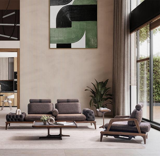 Modern Chesterfield Couch sofa set 3+1 seater couches seating set furniture