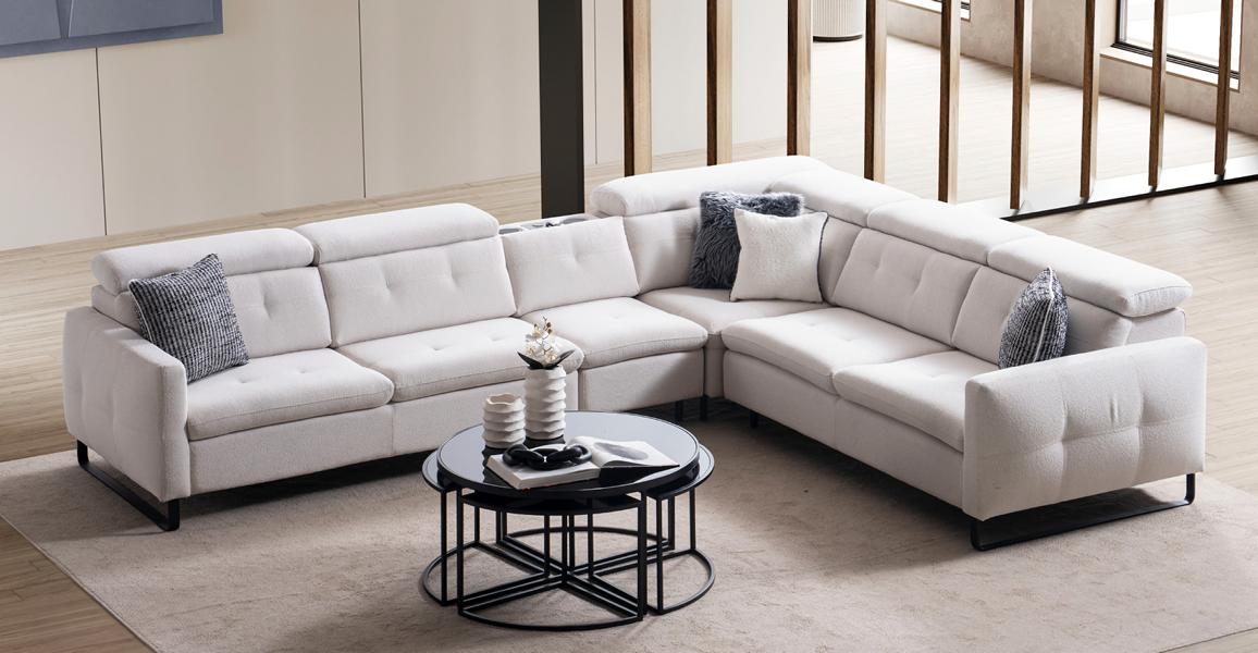 Corner sofa L-shaped set corner couch living landscape sofa living landscape L-shape luxury