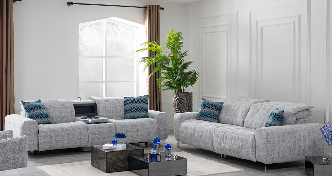 Sofa set 2+2 seat fabric sofa couch living area set modern design